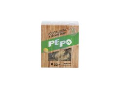Podpalovač z dřevité vlny, PE-PO