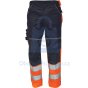 Kalhoty pracovní do pasu KNOXFIELD HV DW275, CERVA