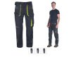 Pánské pracovní kalhoty do pasu EMERTON STRETCH CERVA s kapsami a reflexními prvky