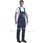 Kalhoty pracovní s laclem MAX ECO STRETCH, CERVA