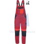 Kalhoty pracovní s laclem MAX ECO STRETCH, CERVA