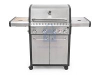 Gril plynový Alabama Silver BBQ Premium Line, 5 hořáků, G21