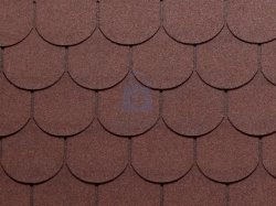 Šindel střešní, TOP SHINGLE TRADITIONAL, 001 RED, Tegola