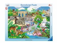 Puzzle Návštěva v ZOO 45 dílků