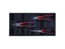 Modul sada kleští pro dílenský vozík, 3 díly, STAVTOOL
