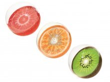 Nafukovací míč - mix (jahoda, kiwi, pomeranč) 46cm