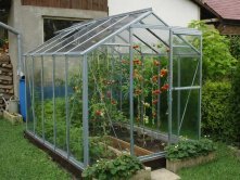 Skleník zahradní, čiré sklo, LanitPlast LIMES Viva V6