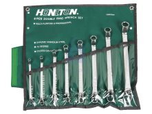 Sada očkových klíčů vyhnutých 8 dílů, 6-22 mm, HONITON