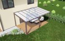 Pergola hliníková, mléčný dutinkový polykarbonát 16 mm, CRSklo