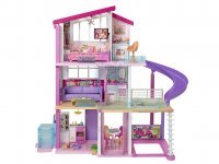 Barbie dům snů se skluzavkou a novým výtahem, Mattel